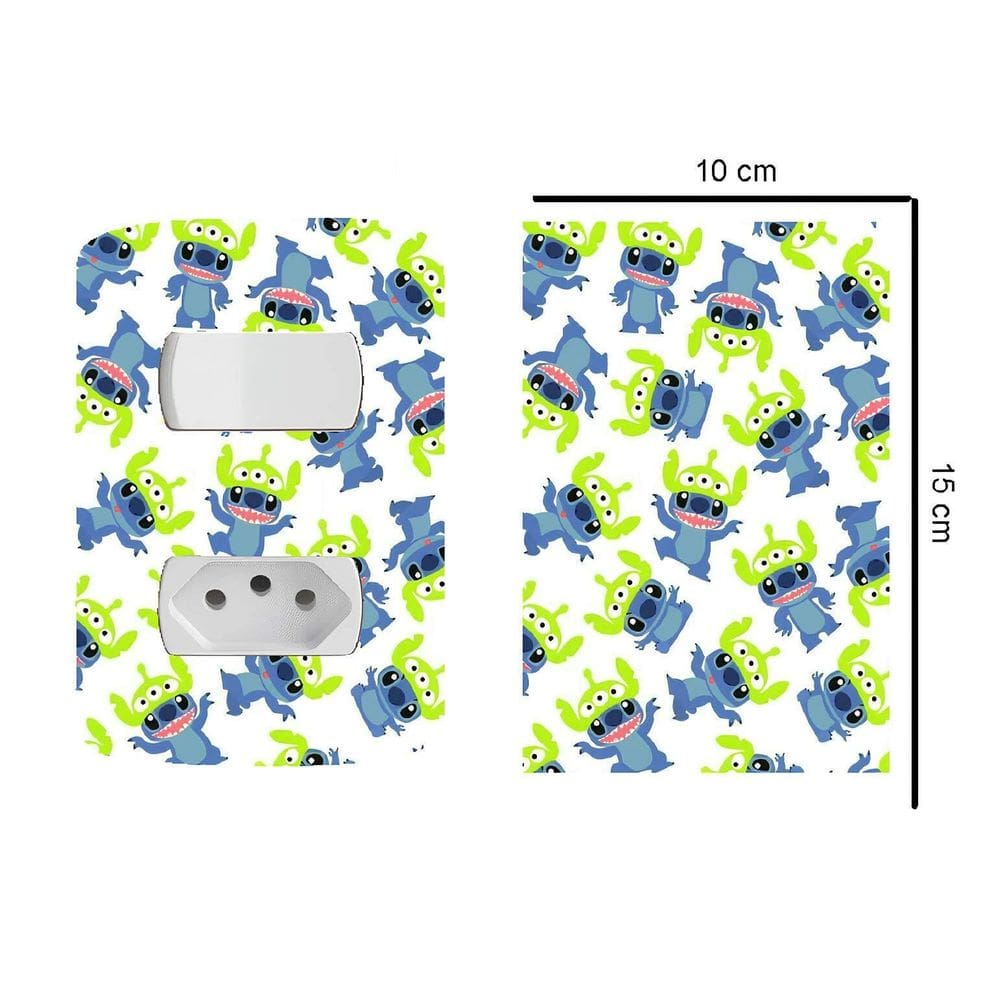 Adesivo Para Interruptor Stitch Mod02