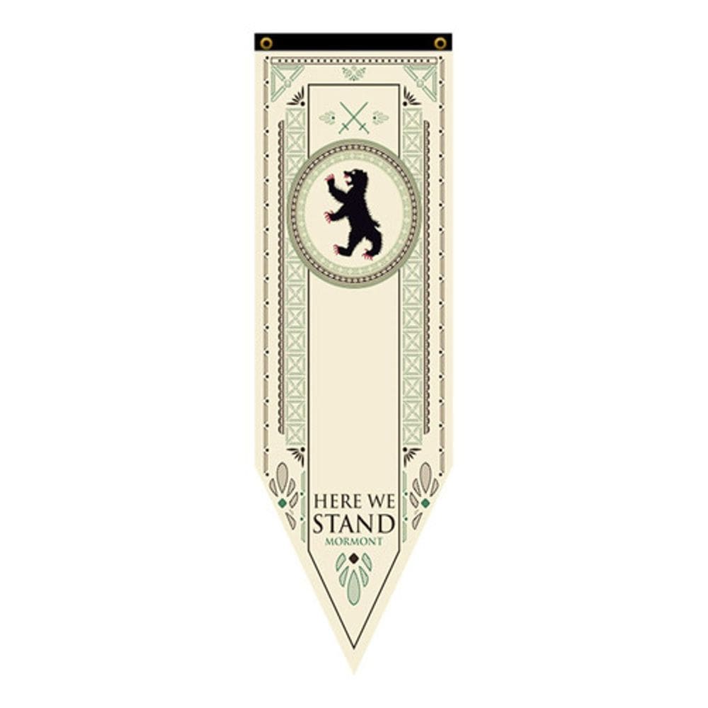 Bandeira Flâmula Com Brasão Casa Mormont Game Of Thrones