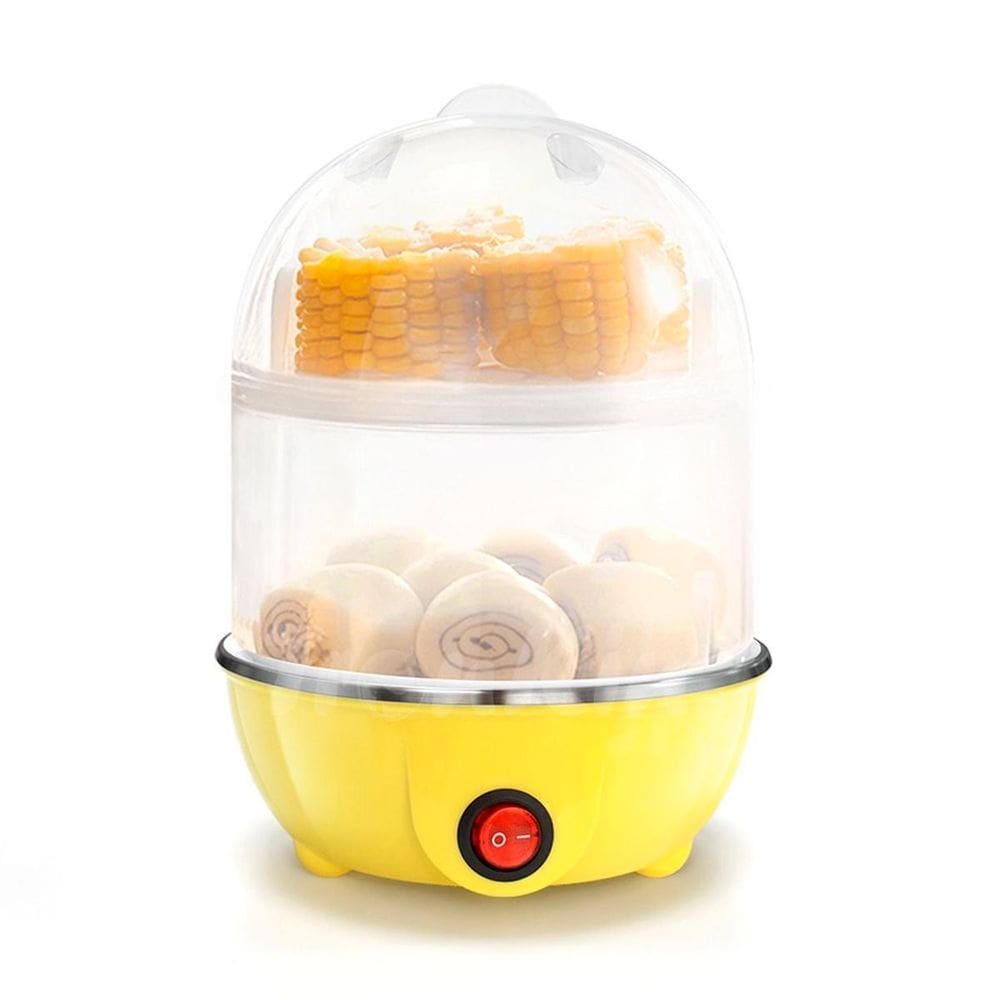 Cozedor Elétrico Para Ovos E Legumes Vapor Saudável
