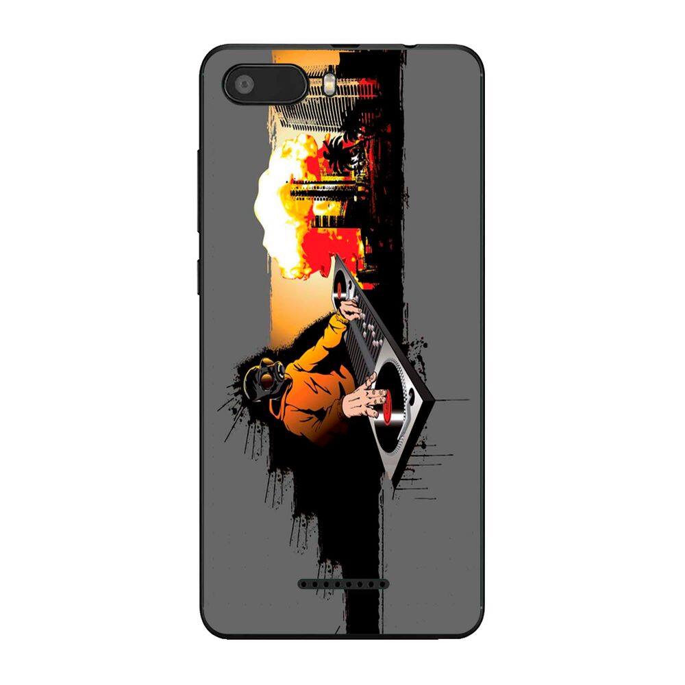 Capa Adesivo Skin264 Verso Para Multilaser MS50X