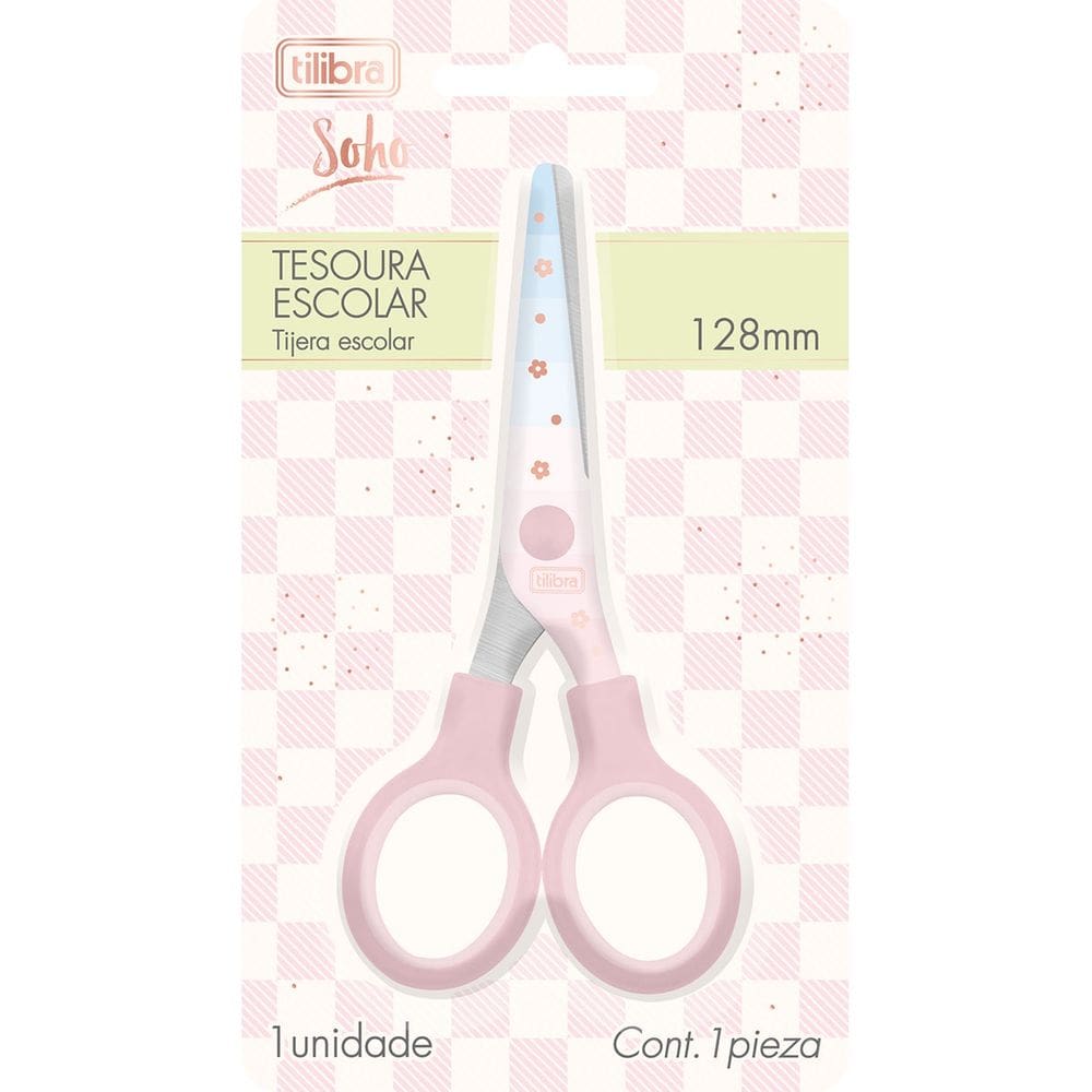 Tesoura Escolar 128mm Tilibra - Soho