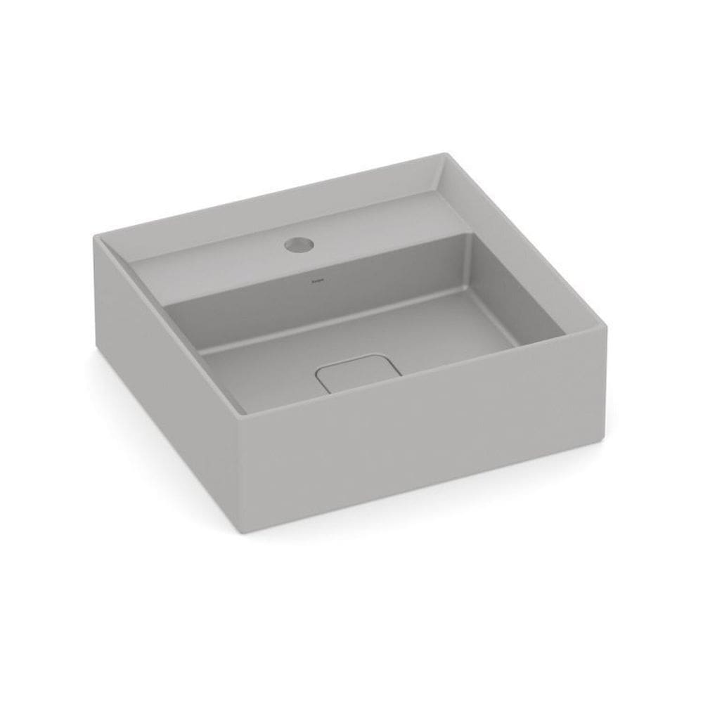 Kit 3 Cubas de Apoio Retangular com Mesa 450x420 Platinum P6 Incepa Stone