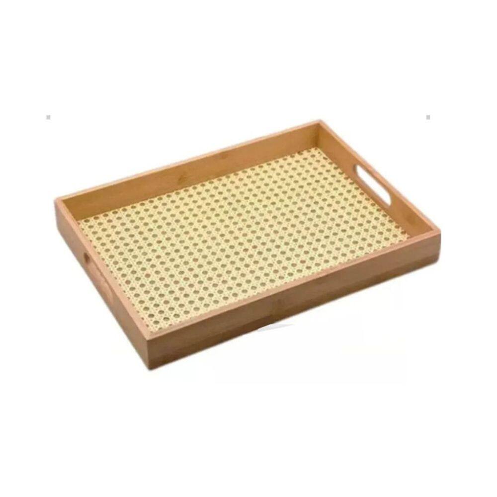 Bandeja em Bambu 39cm Mimo  BM24025