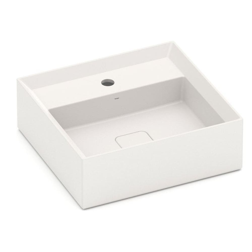 Kit 3 Cubas de Apoio Retangular com Mesa 450x420 Platinum P6 Incepa Bege