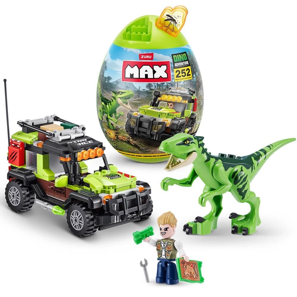 Blocos de Construção Max, Candide, Dino Adventure 252 peças