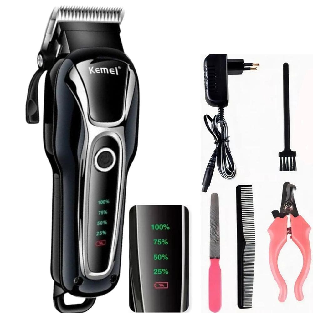 Máquina De Tosa Kemei 1991 - Alta Qualidade Para Pets