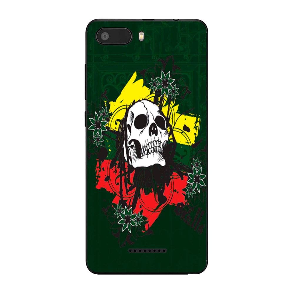 Capa Adesivo Skin024 Verso Para Multilaser MS50X