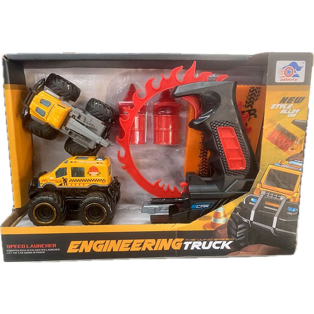 Mini Rampa de Aceleração Truck de Construção 779-60C - Dorémi