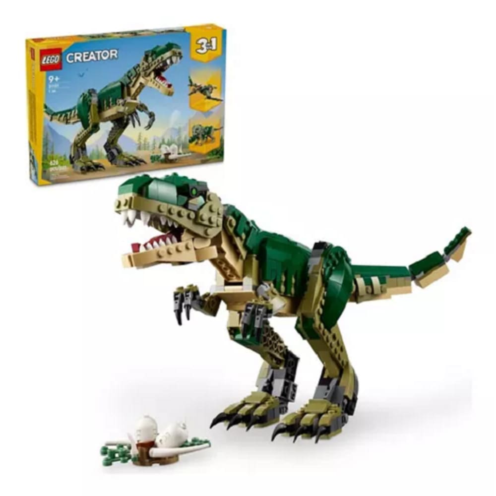 Lego 31151 Creator 3 Em 1 - T.rex , Triceratops e Pterodactilo – 626 peças