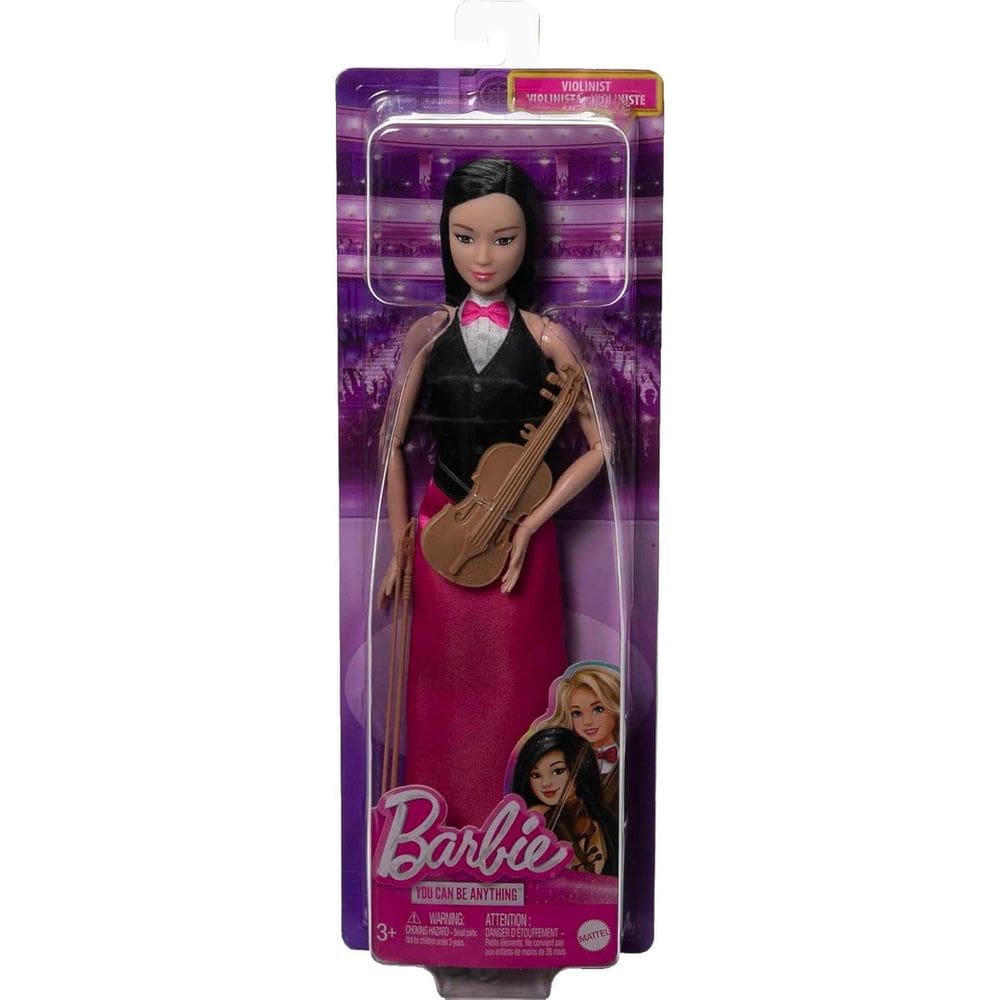 Boneca Barbie Profissões Violinista Dvf50 Hkt68 - Mattel