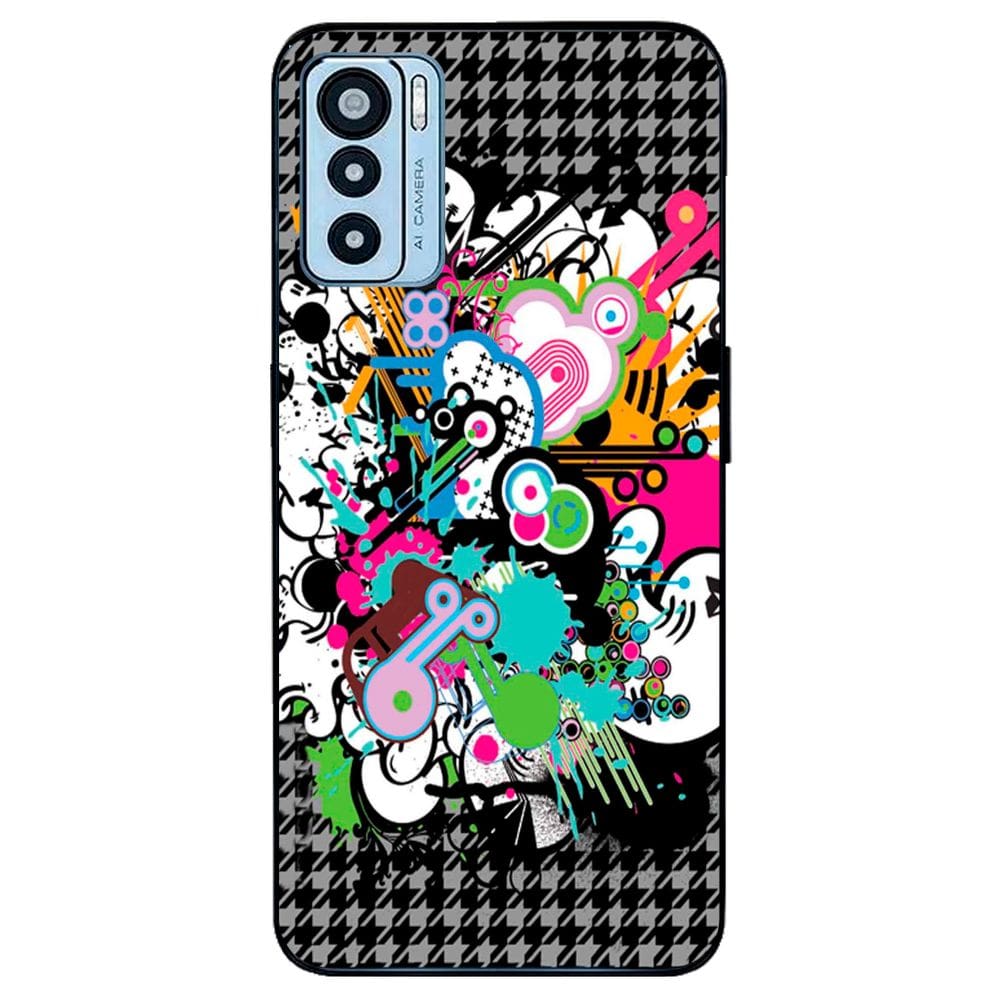 Capa Adesivo Skin022 Verso Para Multilaser Multi H (P9180)