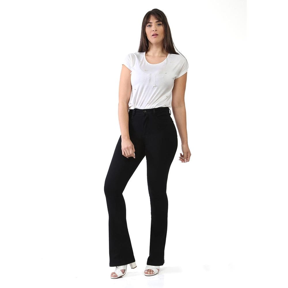 Calça Sarja Flare Super Lipo Sawary
