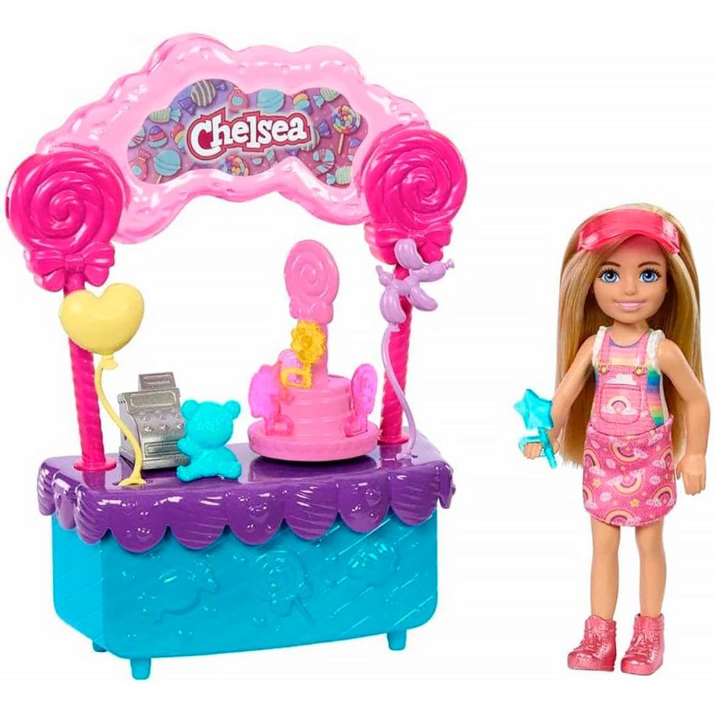 Barbie Stacie ao Resgate Estação de Doces e Pirulitos com Acessórios HRM07 - Mattel