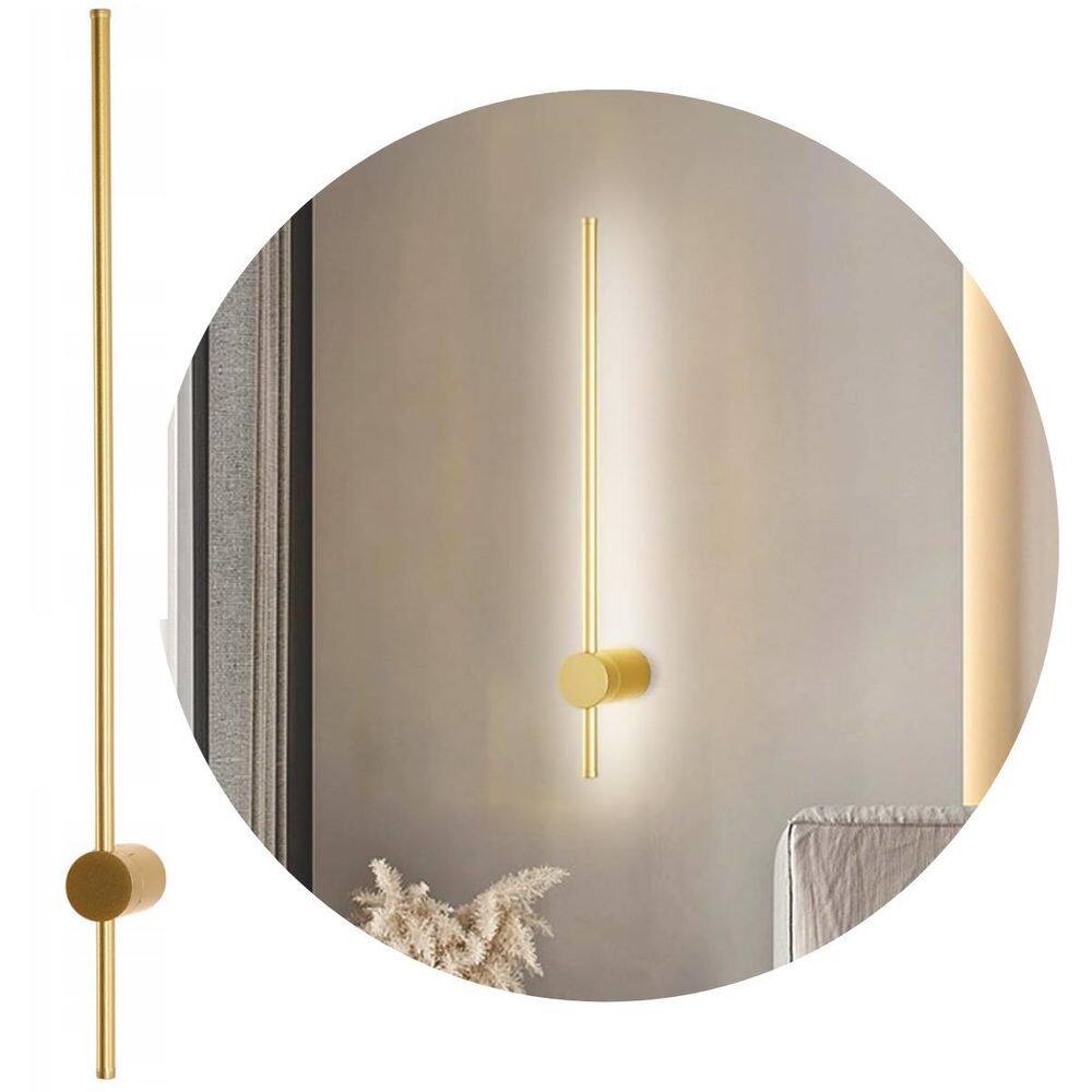 Luminária Arandela Parede 360 Led 3X1 Barra Luz Indireta