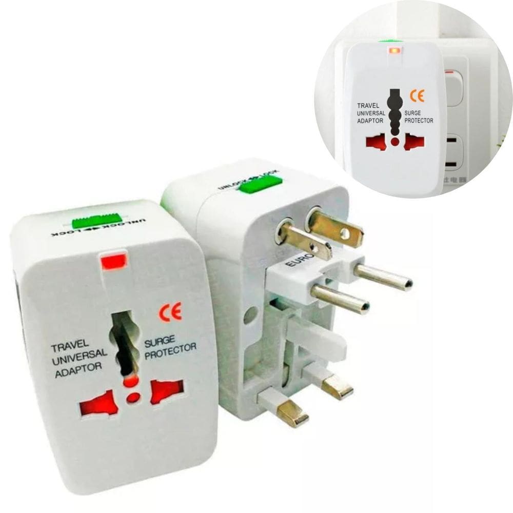Adaptador Para Tomada Universal Brasil Uk Usa 110 220