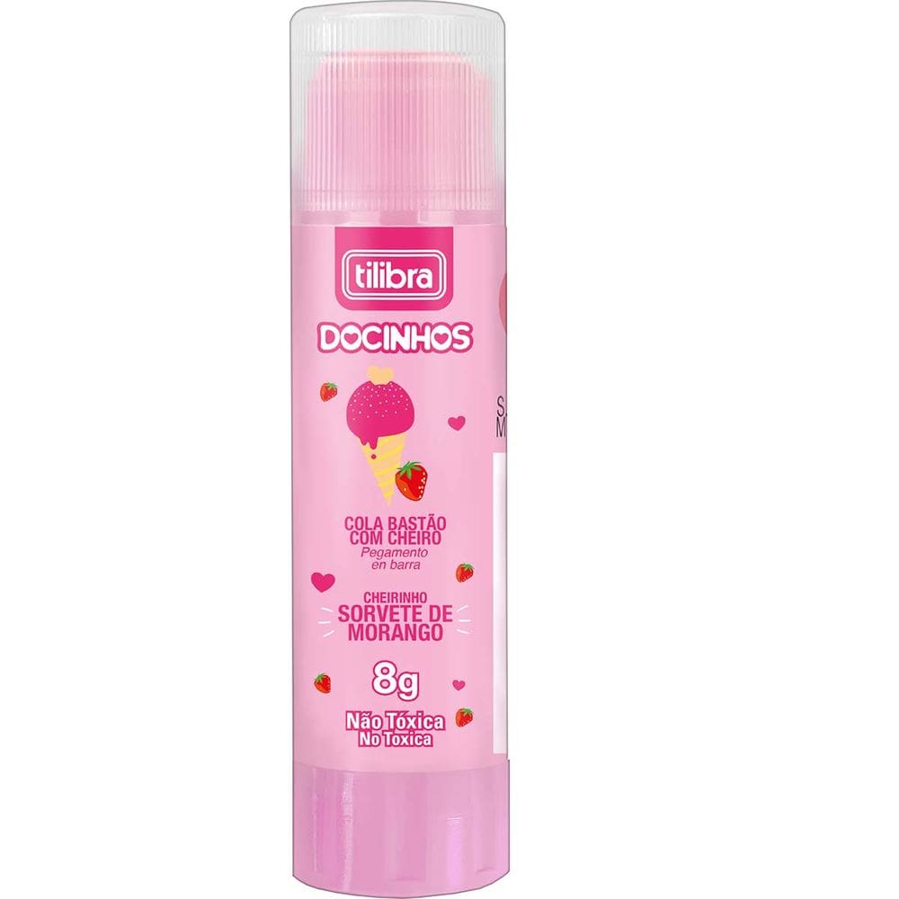 Cola em Bastão 8g Tilibra - Cheiro Docinhos