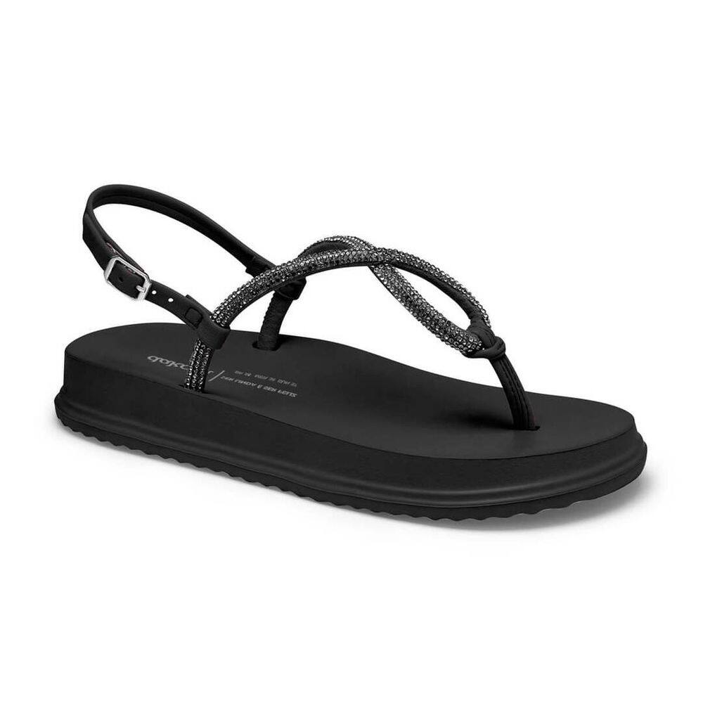 Sandália Feminina Dakota Flatform com Brilhos