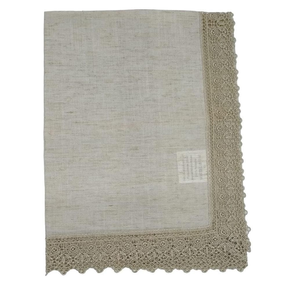 Toalha De Chá Mesa Quadrada 80X80Cm Rendarte Argivai