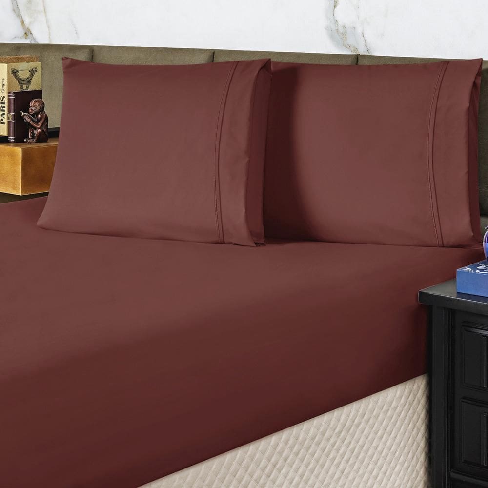 Jogo Cama Lençol Queen Conforto Percal 300 Fios 3 Peças