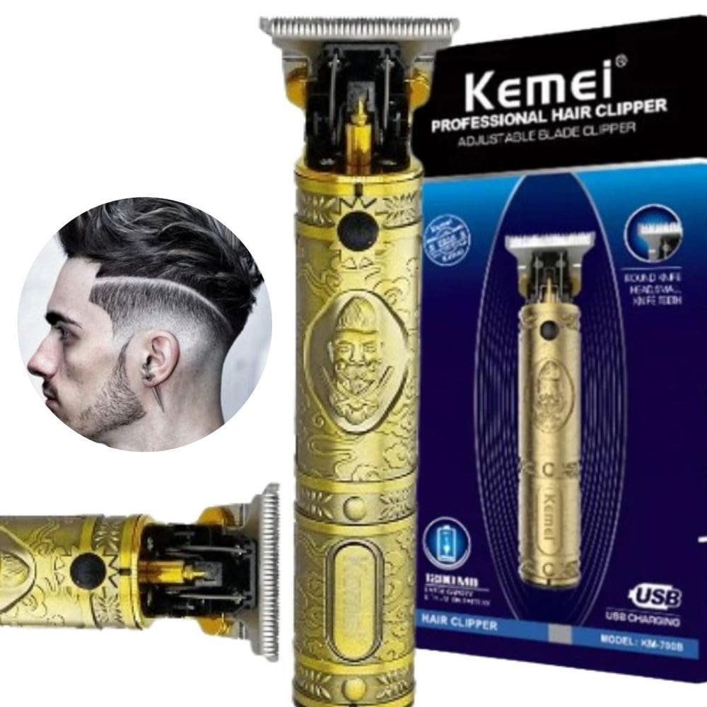 Máquina Profissional Acabamento Cabelo Barbear Entrega