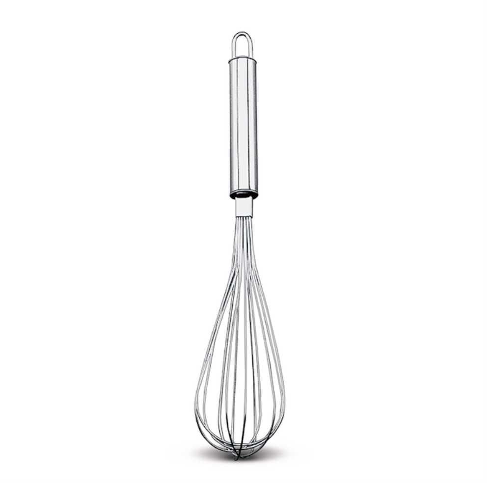 Batedor Fuê Profissional Inox 36 cm Top Pratic - Brinox