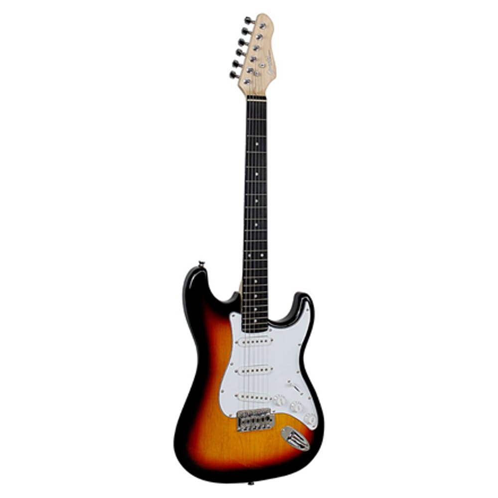Guitarra Giannini Strato 3 Singles G100-3Ts/Wh Escudo Wh Ggx-1S-3Ts/Wh