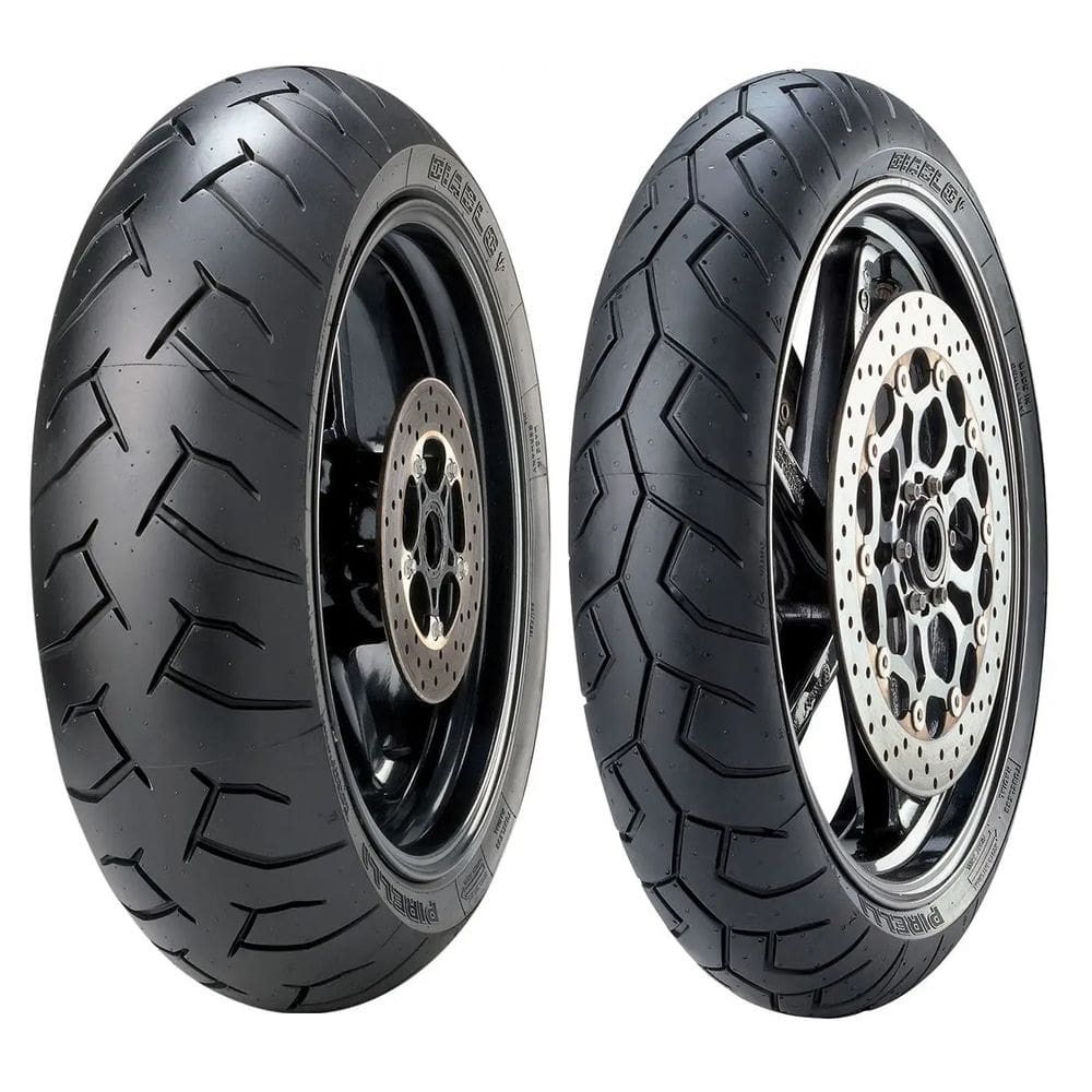 Par De Pneu Bandit 160/60Zr-17 Tl 73W + 120/70Zr-17 Diablo Tl 58W Hornet