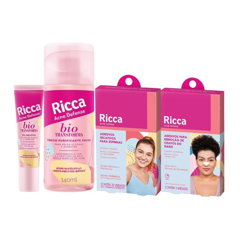 Kit Adeus Acne Ricca