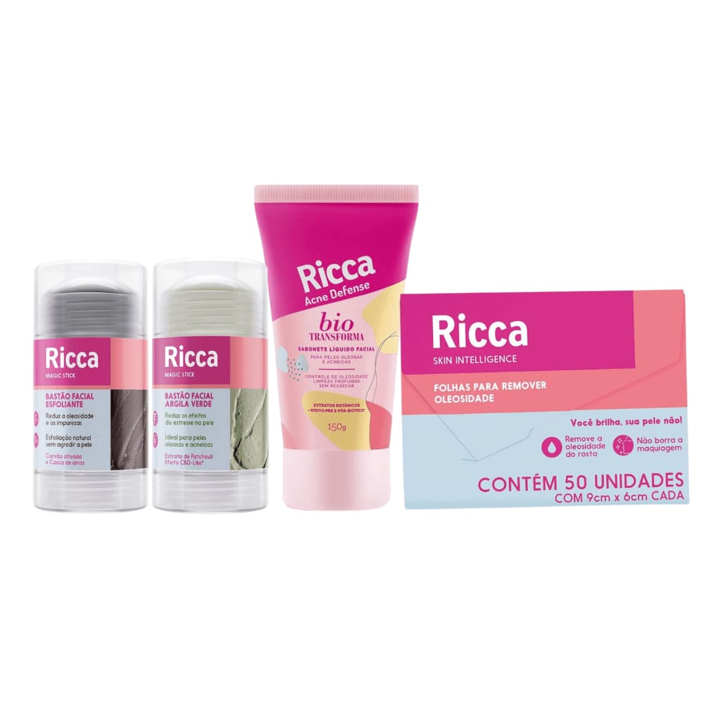 Kit Oleosidade Nunca Mais Ricca