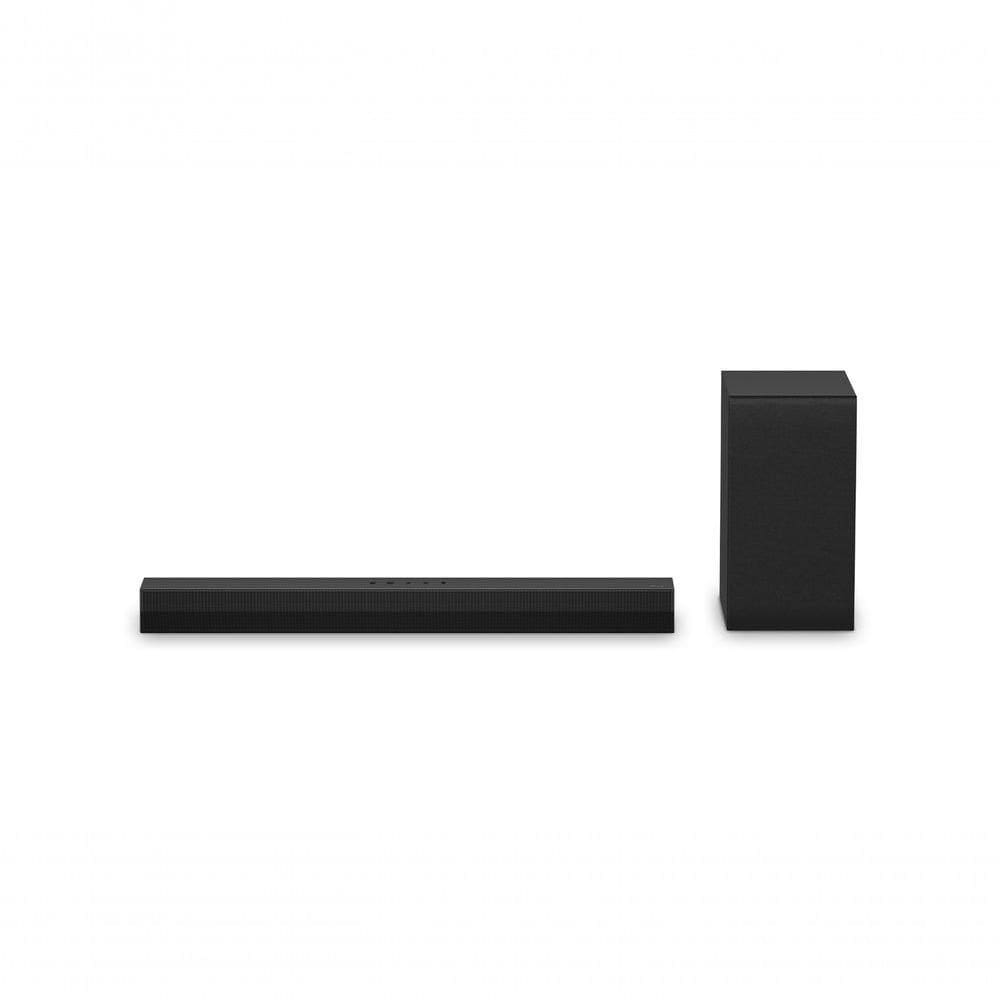 Soundbar LG S40T 300W RMS 2.1 Canais Dolby Digital Sem fios Bluetooth 5.3 Entrada Óptica HDMI AI Sound Pro