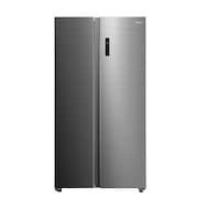Geladeira Side by Side 511L Inverter Cor Inox Conectada Midea