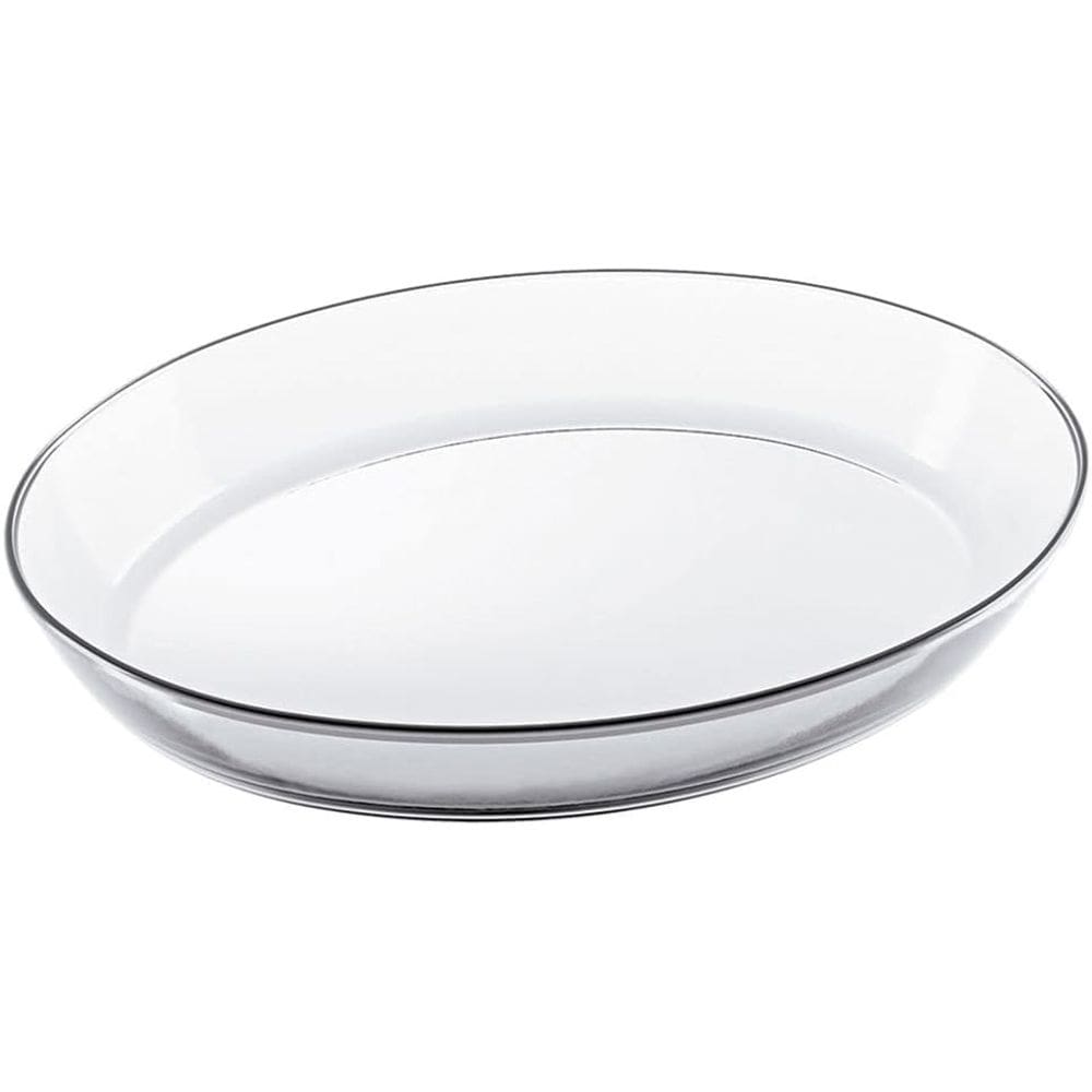 Assadeira Oval Grande Vidro 4 Litros Marinex Lasanheira
