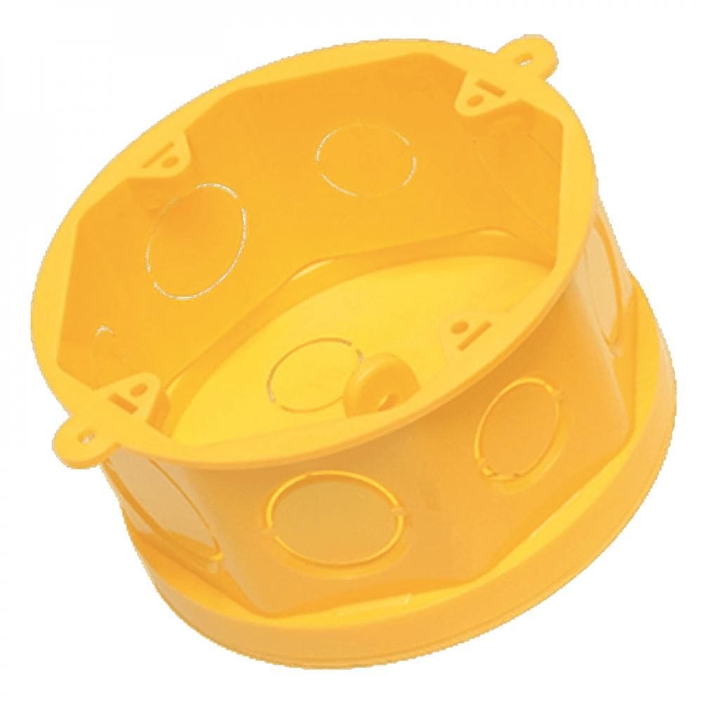 Caixa De Luz Octogonal Reforçado de Fundo Móve lAmanco 4x4