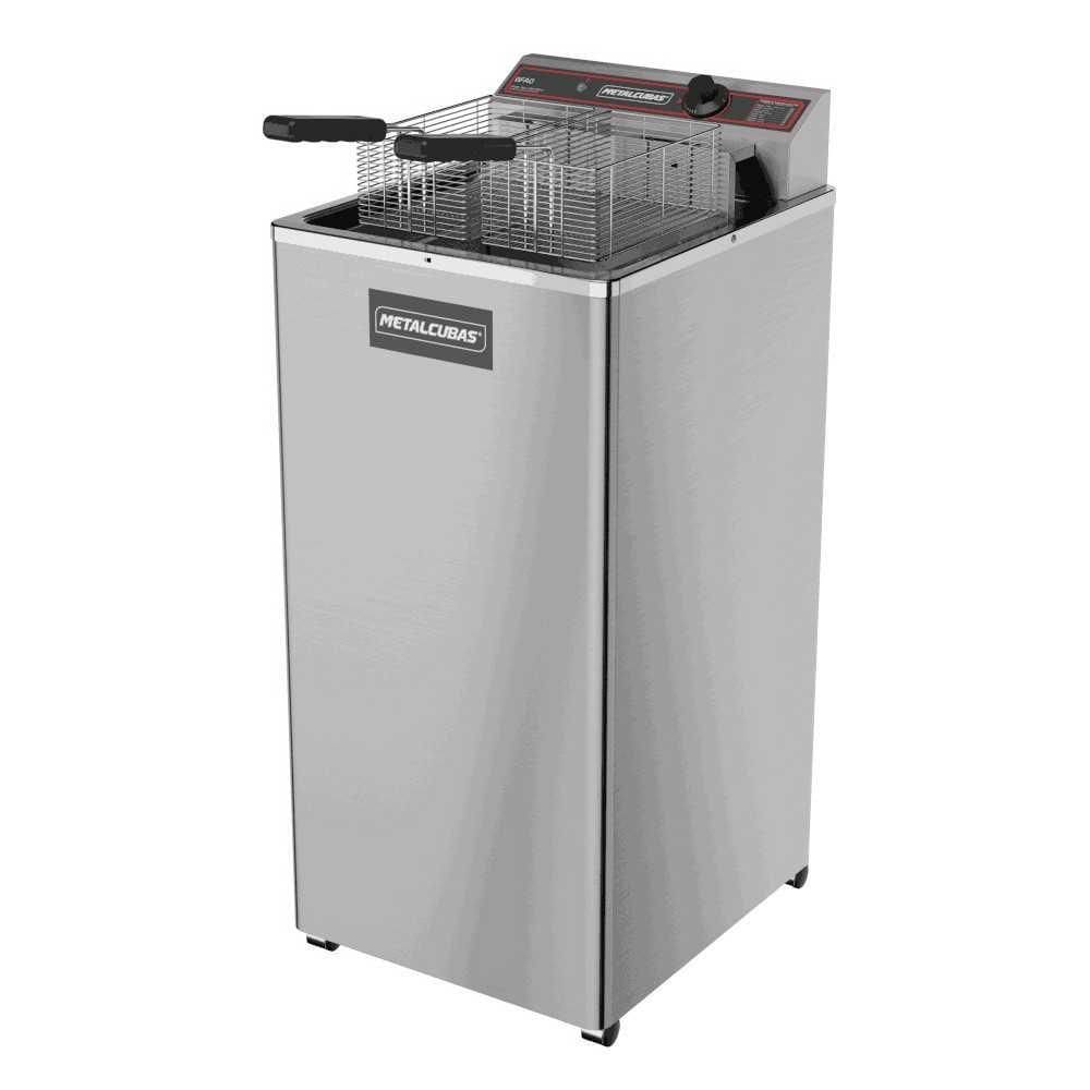 Fritador Elétrico 18 Litros Água e Óleo com Pedestal GFAO 18 P 220V - Metalcubas