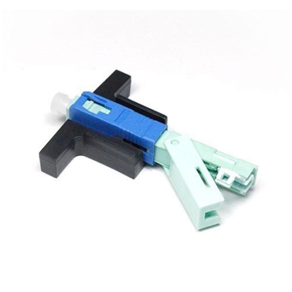 Conector Óptico Com Trava E Click Sc-Upc 3 Posições - 2Flex