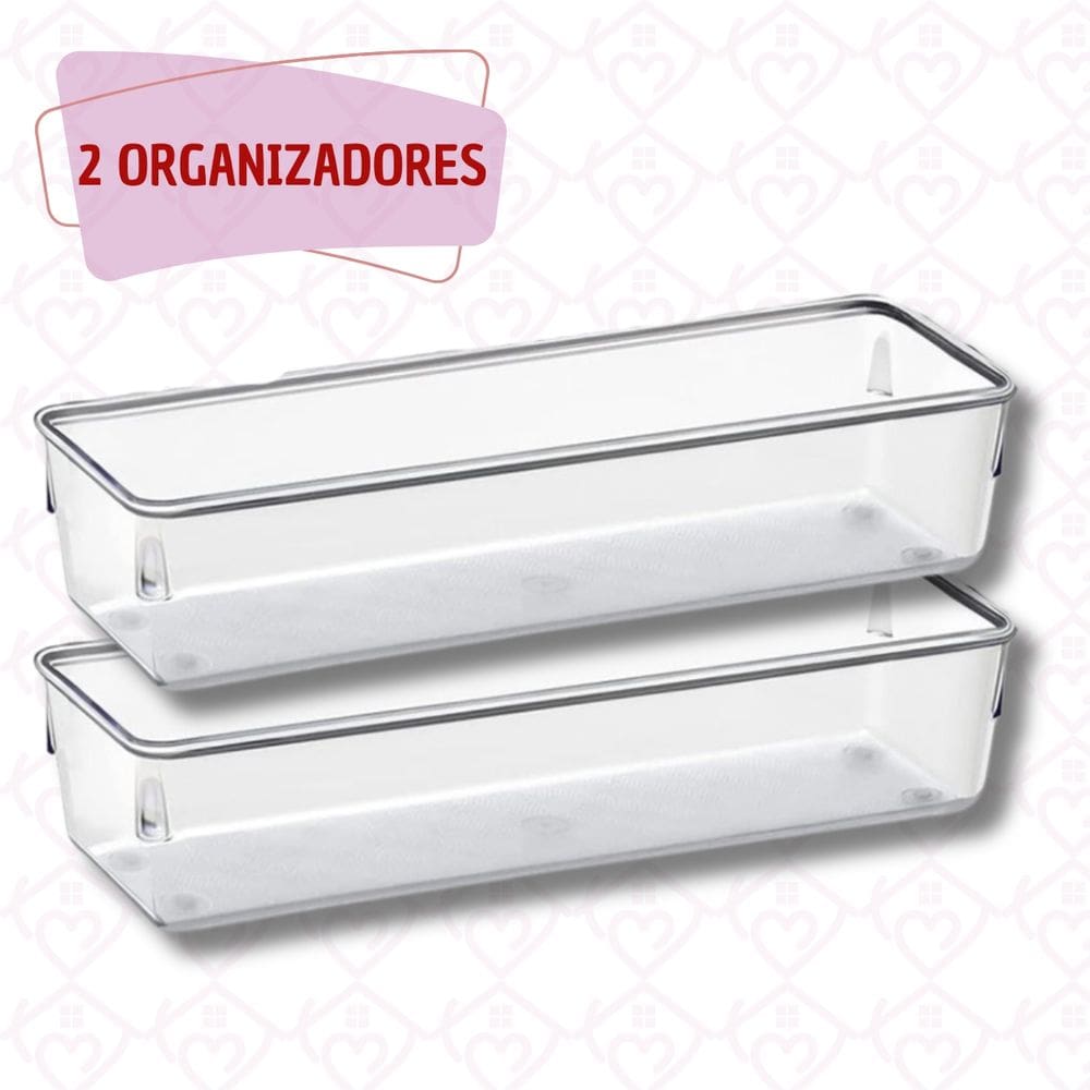 Organizador Modular Multiuso Porta Talheres Maquiagem Kit 2