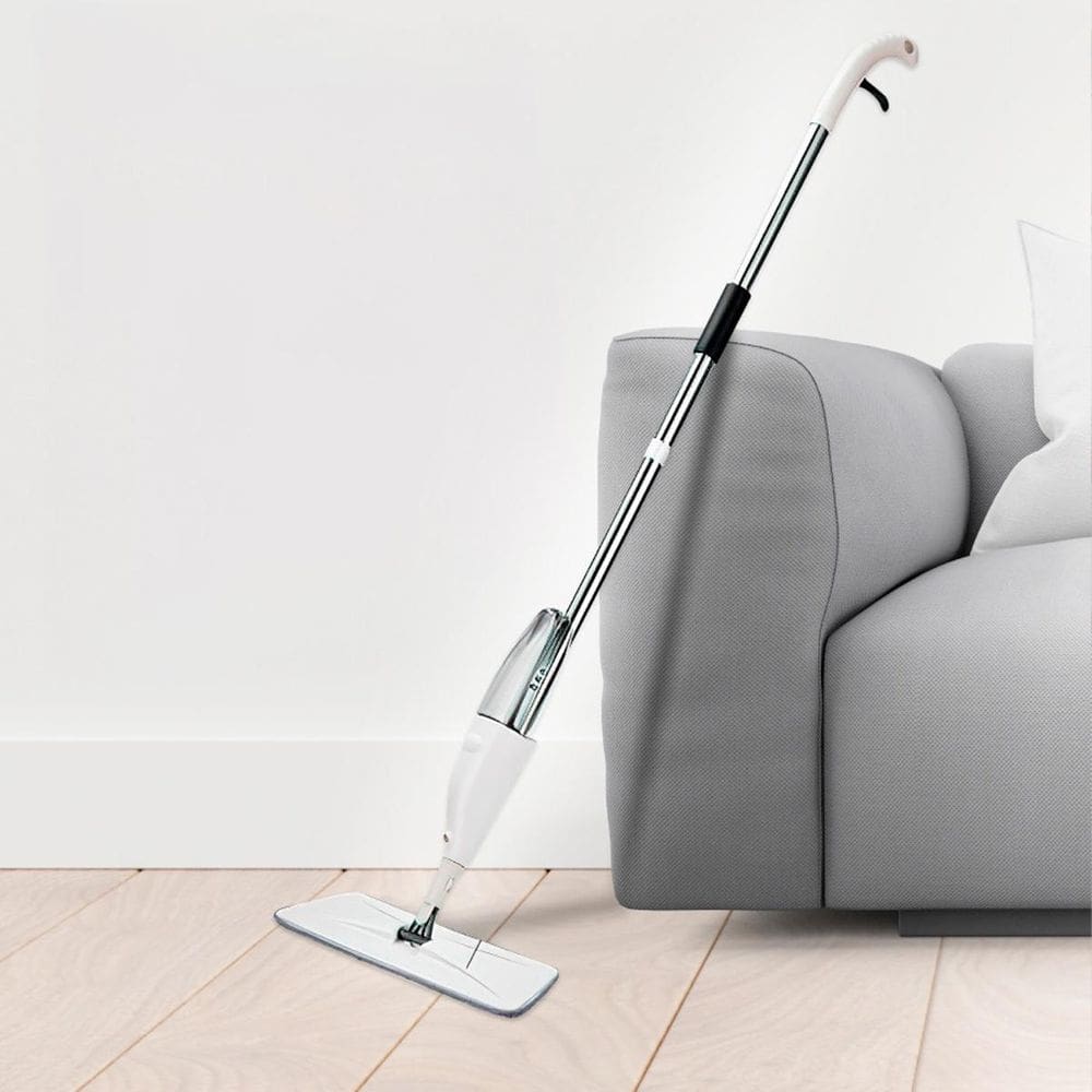 Mop Spray Perfeito Limpeza Rápida Brilho Microfibra Lavável