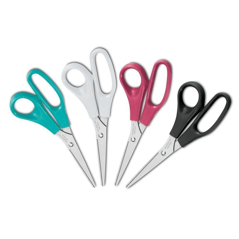 Kit 12 Tesoura Uso Geral 7\"