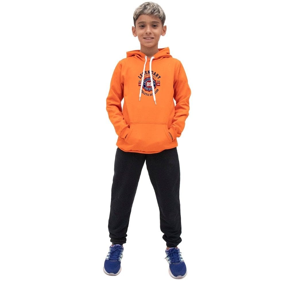 Casaco Moletom de Frio Infantil Menino Estampa Legenday Com Calça Lisa Costuras Reforçadas Macio