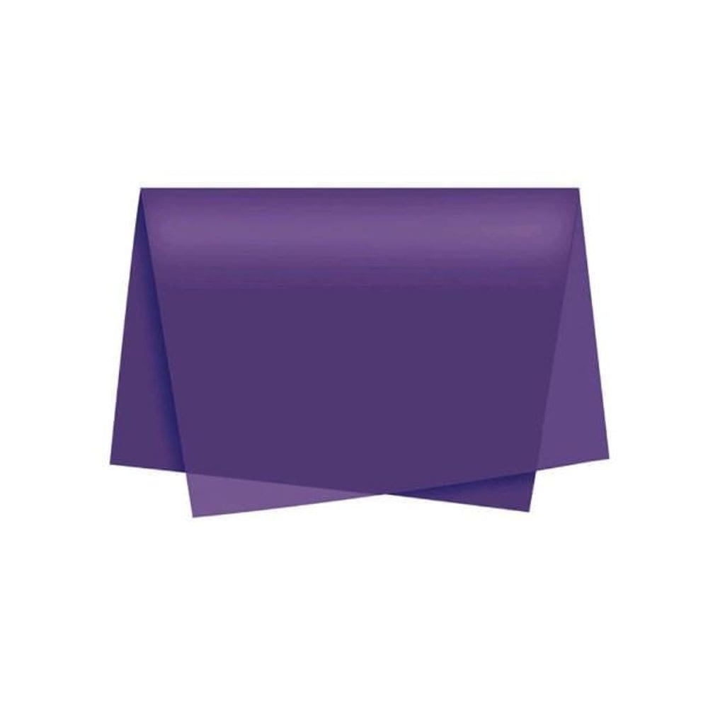 Papel De Seda 48x60cm Cores Lisas C/100 Folhas Villa Pack