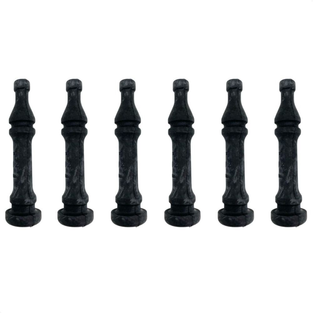 Kit 6 Coxim Para Centrifuga Mueller Nina Dry Soft Longo 8Cm