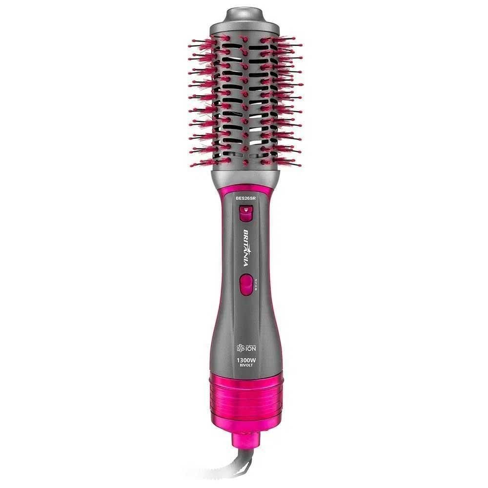 Escova Secadora Britânia 4 Em 1 1300W Bes26Sr Bivolt