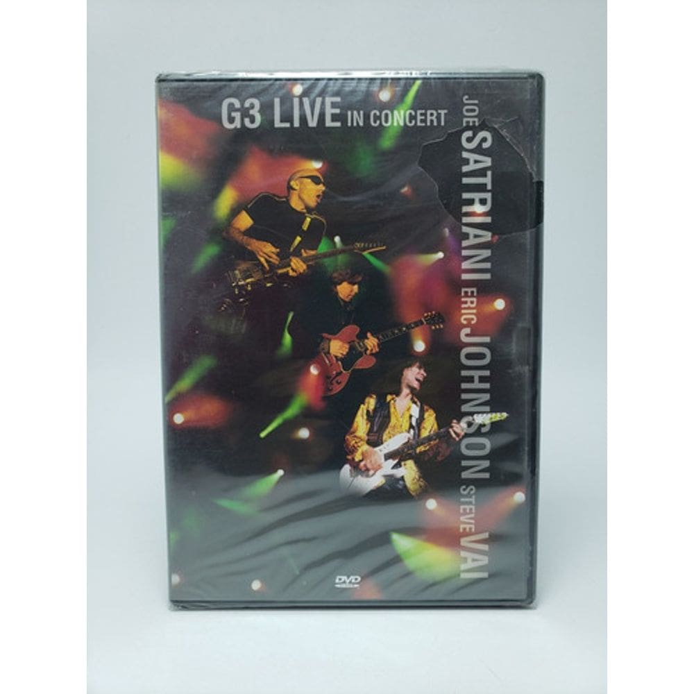 Dvd G3 Live In Concert ( Joe, Eric E Steve )