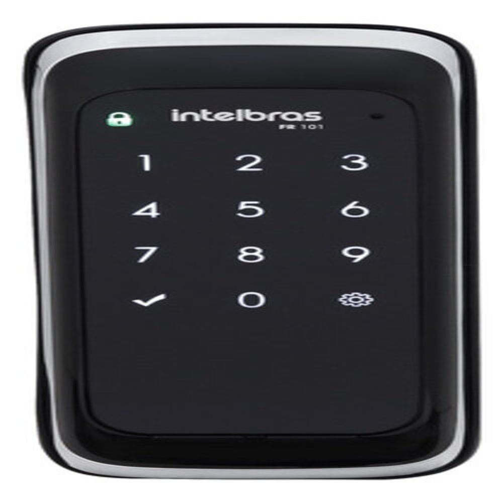 Fechadura Digital De Sobrepor Com Senha Preta - Intelbras
