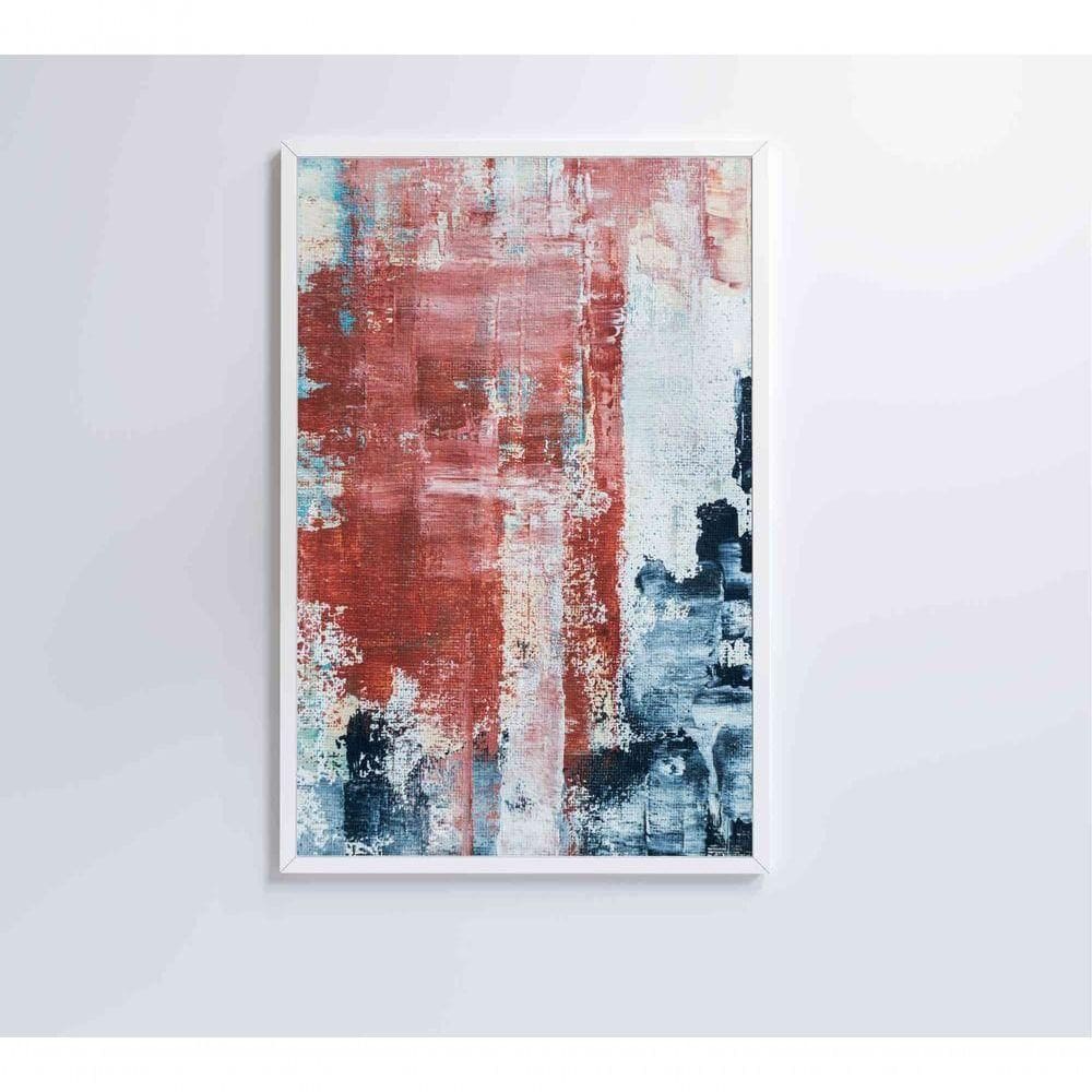 Quadro Praia E Rochas Medidas 60x40 Cm Impressão Adesivo Fotográfico