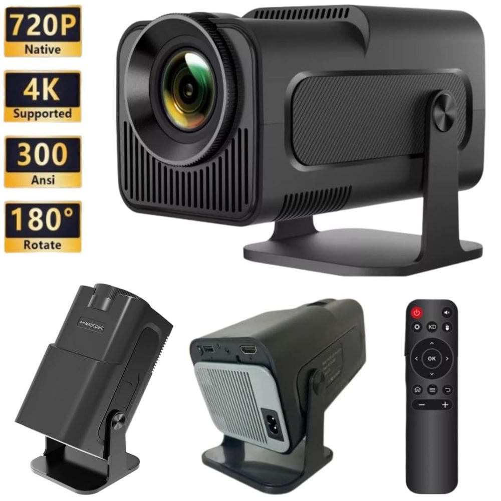 Projetor Magcubic Hy320 Wifi 4K 390 Ansi Android 11 Smart