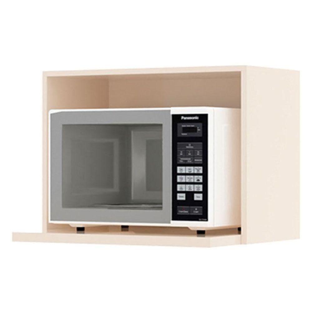 Armário Aéreo Para Micro-ondas 60cm évelin Off White - Henn