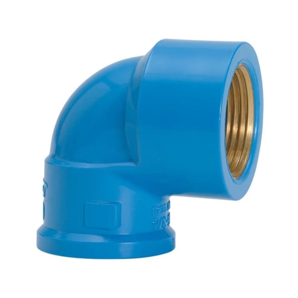 Kit 15 Joelhos Soldável 90° Com Bucha De Latão 32mm 3/4" Amanco