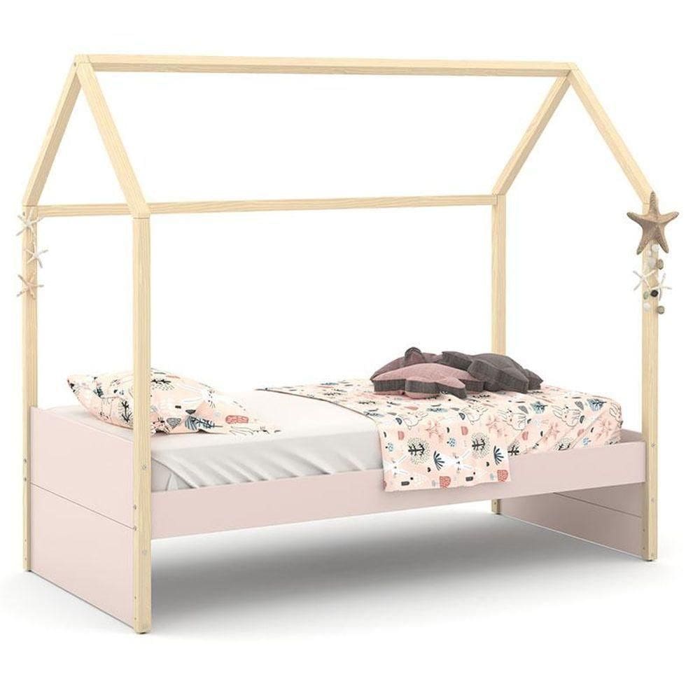 Cama Montessoriana Kids Liv Rose Natural - Matic