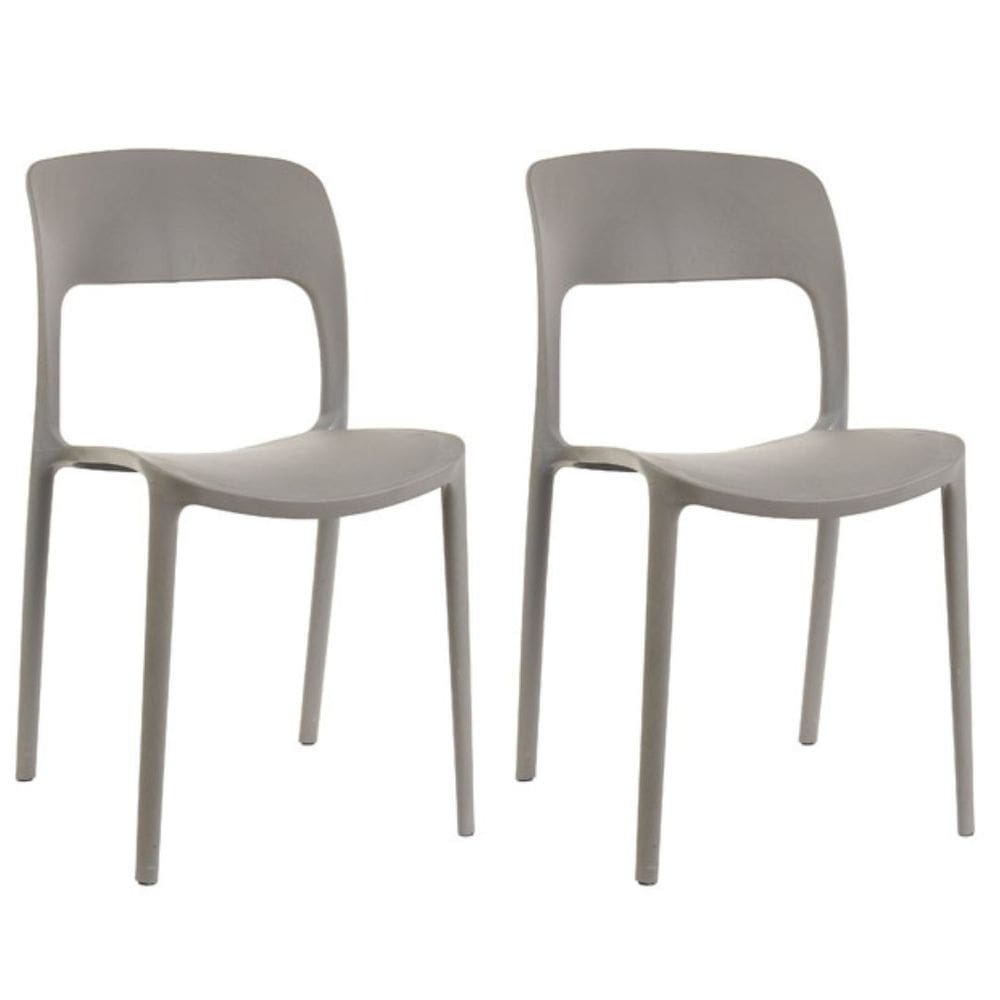 Kit 2 Cadeiras Nina Design Interior Exterior